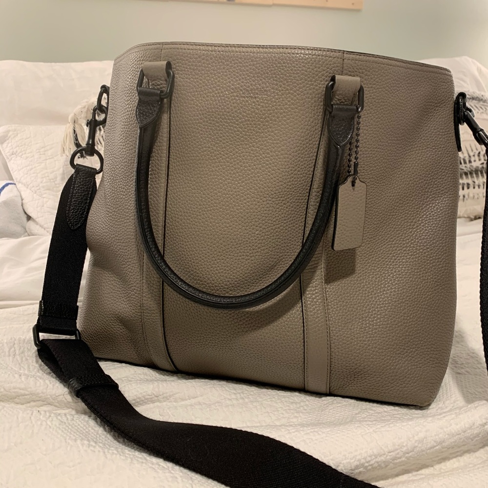 Coach tote, 2015 collection, gray